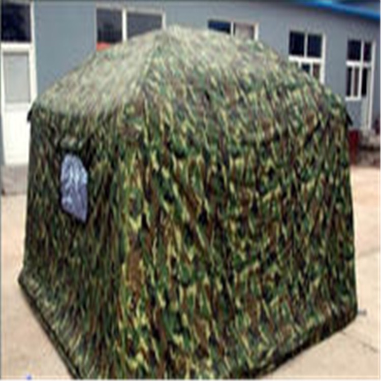 肃北充气军用帐篷模型制作